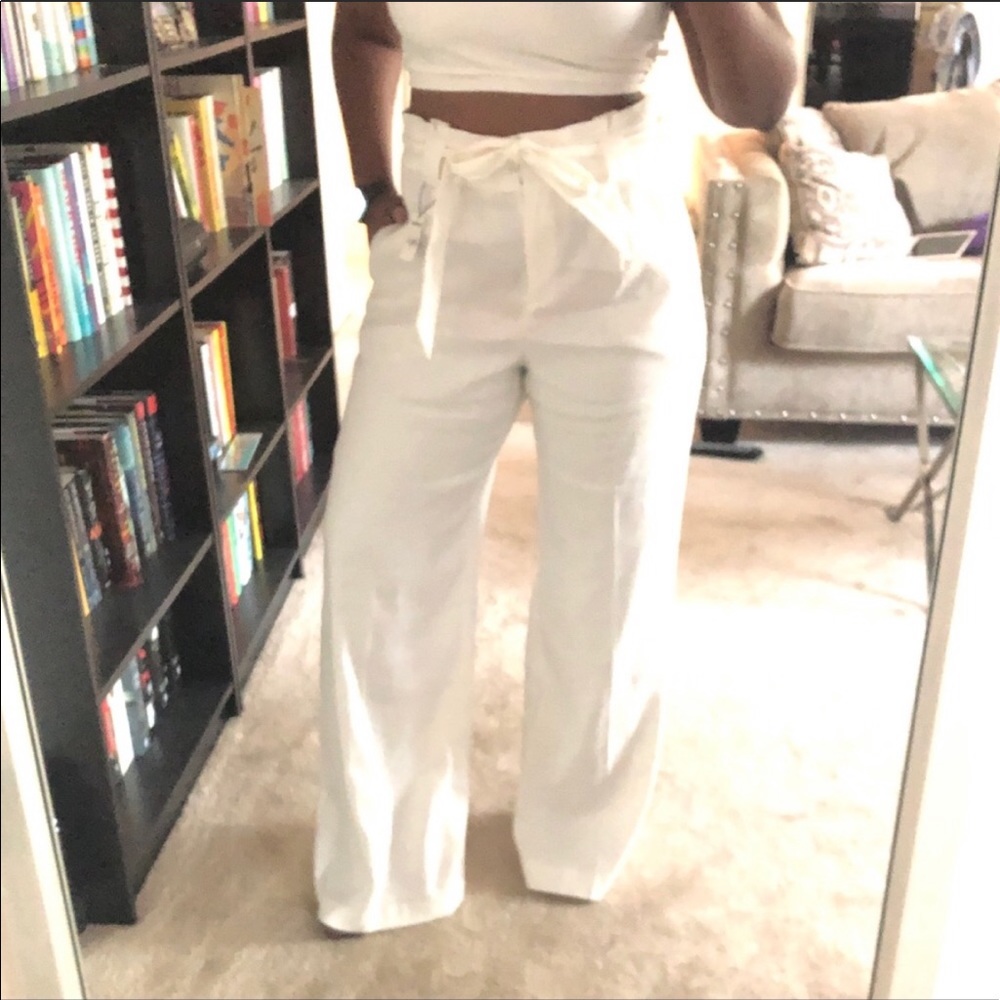 Express White Pants